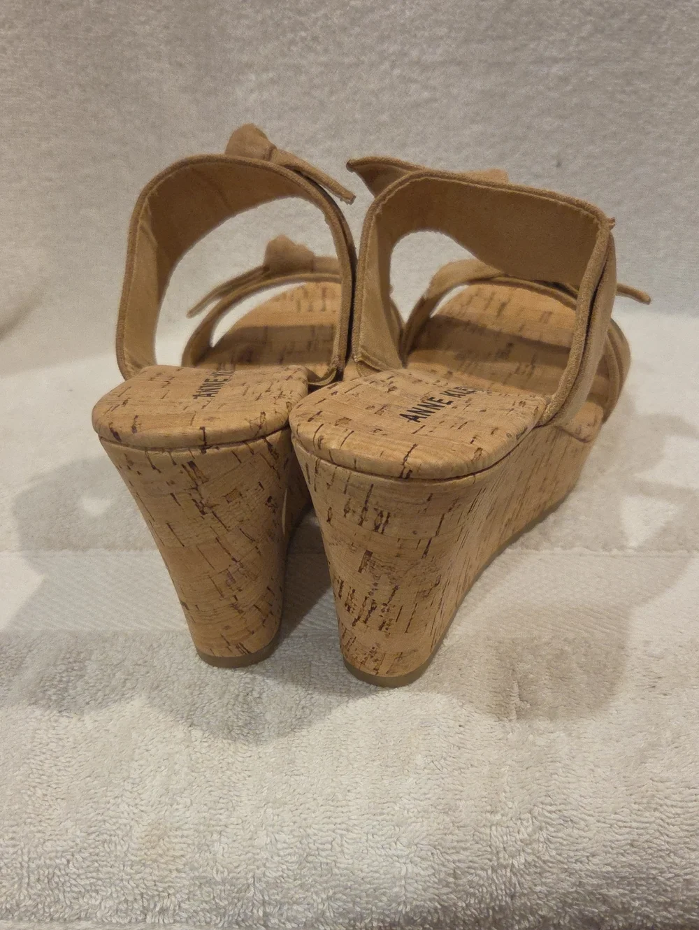 ANNE KLEIN WEDGE SANDALS